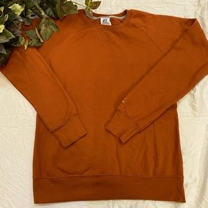 Burnt orange crewneck